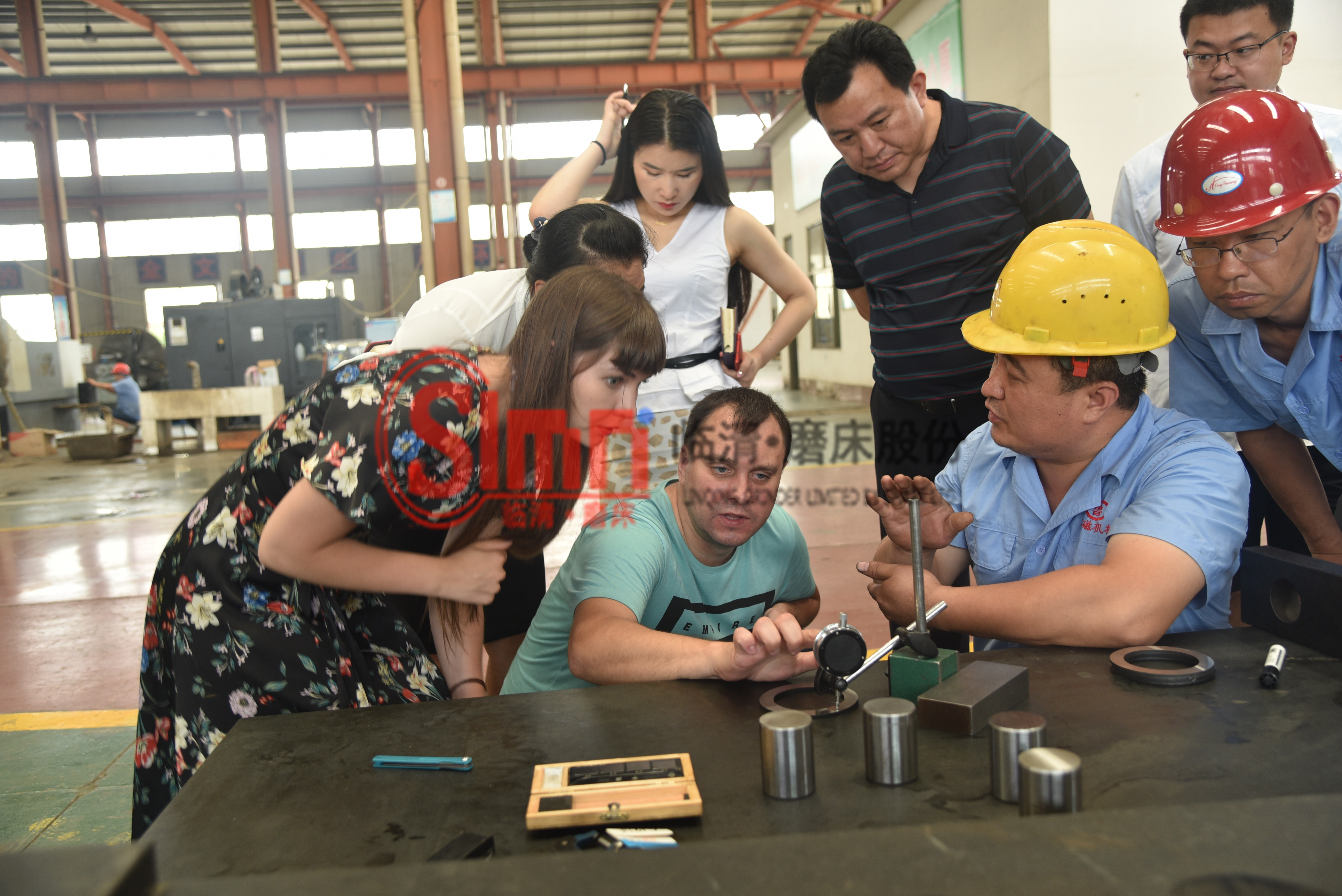 意大利客戶現(xiàn)場測精度表示很滿意